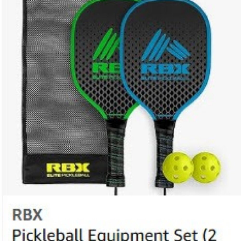 NWT RBX 2 paddle Pickelball Set